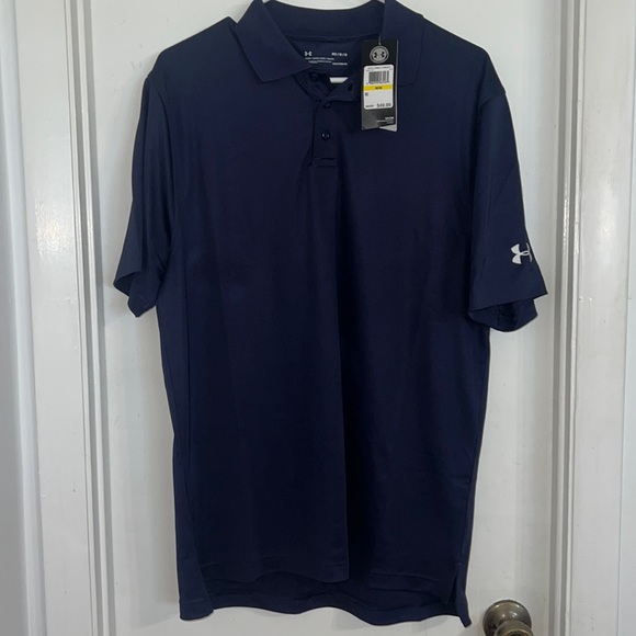 Under Armour Midnight Navy Polo - Picture 1 of 4
